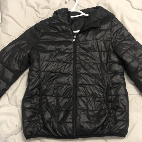 Black Puffer Jacket - Picture 1 of 2